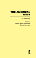 Law in the West: The American West B00DHN1FMO Book Cover