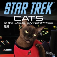 Star Trek: Cats 2027 Wall Calendar 0789349612 Book Cover