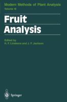 Fruit Analysis (Molecular Methods of Plant Analysis) 3642796621 Book Cover