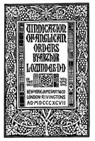 Vindication of Anglican Orders 1541309847 Book Cover