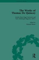 The Works of Thomas de Quincey, Part III Vol 17 1138764981 Book Cover