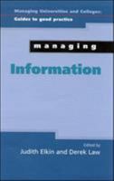 Managing Information (Managing Universities and Colleges) 0335203396 Book Cover