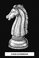 Chess Scorebook: Chess Notation Book and Chess Journal or Chess Scorebook for a Chess Lover, 6x9. 171313487X Book Cover