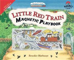 Little Red Train Magnetic Playbook 0091798779 Book Cover