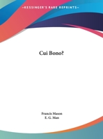 Cui Bono? 137886428X Book Cover