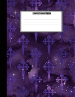Composition Notebook: 7.44" x 9.69" - 120 College Ruled Sheets- Softbound-Goth-Horror-Scary-Unique 1691021466 Book Cover