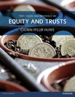 Text, Cases !& Materials on Equity & Trusts: Uk Edition 1408269570 Book Cover