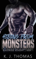 Hiding from Monsters: A High School Bully Romance 1737196808 Book Cover