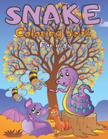 Snake Coloring Book For Kids: Snake for kids, toddlers,children B0997SMSLR Book Cover