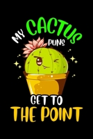 My Cactus Puns Get To The Point: My Cactus Puns Get To The Point Winking Plant Blank Composition Notebook for Journaling & Writing (120 Lined Pages, 6" x 9") 1711103020 Book Cover