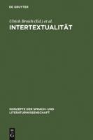 Intertextualität. Formen, Funktionen, anglistische Fallstudien 348422035X Book Cover