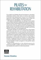Pilates for Rehabilitation 1718235267 Book Cover
