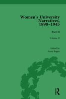 Women's University Narratives, 1890-1945, Part II: Volume II 1138766844 Book Cover