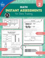 Instant Assessments for Data Tracking, Grade 2: Math 1483836118 Book Cover