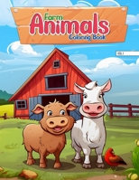 Farm Animals Coloring Book Fro Kids: Charming Farm Animals Coloring Book Fro Kids Age 2-8 B0CVGWRCQF Book Cover