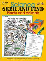 Science Seek and Find: Plants and Animals 1429118024 Book Cover