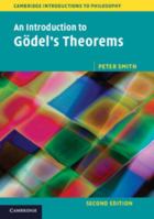 An Introduction to Gödel's Theorems 0521674530 Book Cover