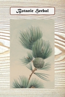 Botanic Herbal: Empty Sketch Pages Journal / Notebook - 6x9 inches (DIN 5), 100 Pages 1671078756 Book Cover