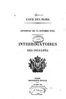 Attentat Du 15 Octobre 1840 1532867999 Book Cover