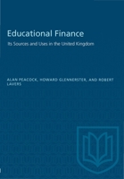 Educational Finance: Its Sources and Uses in the United Kingdom 1487572670 Book Cover
