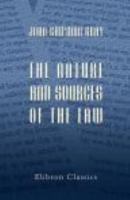 The Nature and Sources of the Law B0007DNSCC Book Cover