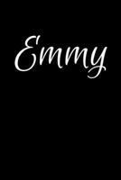 Emmy: Notebook Journal for Women or Girl with the name Emmy - Beautiful Elegant Bold & Personalized Gift - Perfect for Leaving Coworker Boss Teacher Daughter Wife Grandma Mum for Birthday Wedding Reti 1706588453 Book Cover