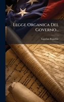 Legge Organica Del Governo... 102461669X Book Cover