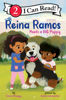 Reina Ramos conoce un cachorro ENORME: Reina Ramos Meets a BIG Puppy (Spanish edition) 0063223139 Book Cover