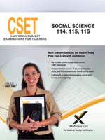 CSET Social Science (114, 115, 116) 1642390534 Book Cover