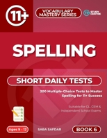 Spelling - Short Daily Tests B0FTVKCR98 Book Cover
