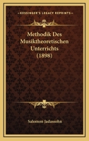 Methodik Des Musiktheoretischen Unterrichts 1019067845 Book Cover