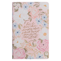 KJV Bible Giant Print Standard-Size Faux Leather Pink Floral Printed Jer. 29:11 1639529888 Book Cover