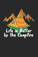 Camping Notizbuch: Camping Zelten Wandern Notizbuch f�r Liebhaber / Notizheft / Notizblock A5 (6x9in) Dotted Notebook / Punkteraster / 120 gepunktete Seiten 1671444205 Book Cover