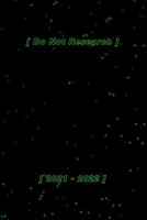 Do Not Research 2021-2022 B0C8M5J3WN Book Cover
