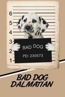 Bad Dog Dalmatian: Isometric DOT Drawing Paper Notebook featuring 120 pages 6"x9" 1794284508 Book Cover