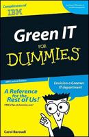 Green IT for Dummies 047052328X Book Cover