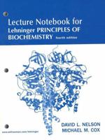 Lehninger Principles of Biochemistry Lecture Notebook 0716741679 Book Cover