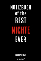 Notizbuch f�r Nichten / Nichte: Originelle Geschenk-Idee [120 Seiten kariertes blanko Papier] 1709940697 Book Cover