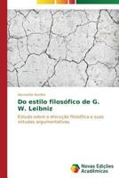 Do Estilo Filosofico de G. W. Leibniz 3639694813 Book Cover
