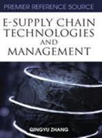 E Supply Chain Technologies And Management 159904255X Book Cover