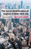 The Social Stratification of English in New York City 0521528054 Book Cover