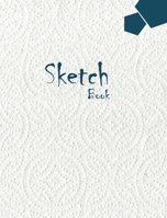 Sketchbook Large 8 x 10 Premium, Uncoated (75 gsm) Paper, White Cover 0464457637 Book Cover