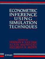 Econometric Inference Using Simulation Techniques 0471956236 Book Cover