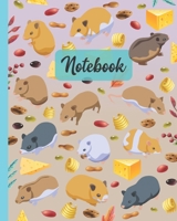 Notebook: Hamster - Pet Animals Diary / Notes / Track / Log / Journal, Book Gifts For Women Men Kids Teens Girls Boys Friends 8x10 110 Pages 1676529195 Book Cover