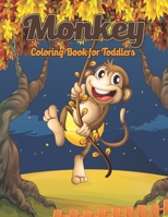 Monkey Coloring Book for Toddlers: Stress Relieving Patterns Monkey Colouring Book for Kids, Toddlers - Summer of the Monkeys Gift Ideas for Monkey Lo B08Y49YB4X Book Cover