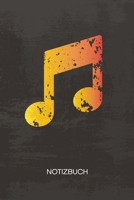 NOTIZBUCH A5 Dotted: Instrumentenspieler Notizheft GEPUNKTET 120 Seiten - Musiknote Notizblock Retro Musik Skizzenbuch - Party Geschenk f�r Musikliebhaber Partymacher Stimmungsmacher 1710346779 Book Cover