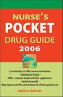 Nurse's Pocket Drug Guide 2006 (Nurse's Pocket Drug Guide) 0071457313 Book Cover