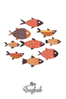 Mein Fangbuch: Fische Illustriert Fisch Schwarm Orange Modern • Angelbuch • Fangbuch zum ausfüllen + Spruchsammlung • 120 Seiten (DIN A5/15x22cm) ... Fänge, Angeln Logbuch (German Edition) 1661254756 Book Cover