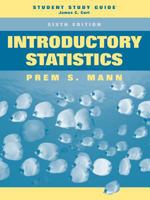Introductory Statistics, Student Study Guide 0471555487 Book Cover