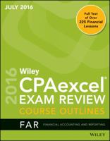 Wiley CPAexcel Exam Review FAR 2016 1119295688 Book Cover